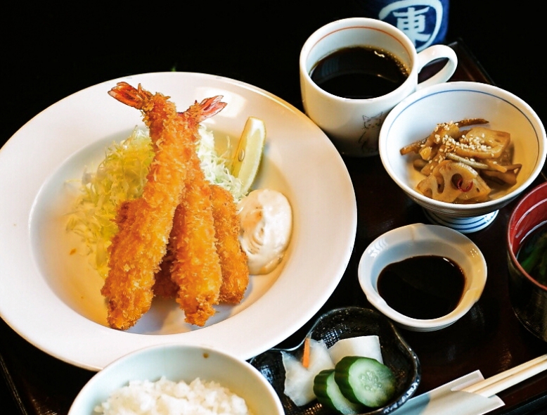 大エビ定食